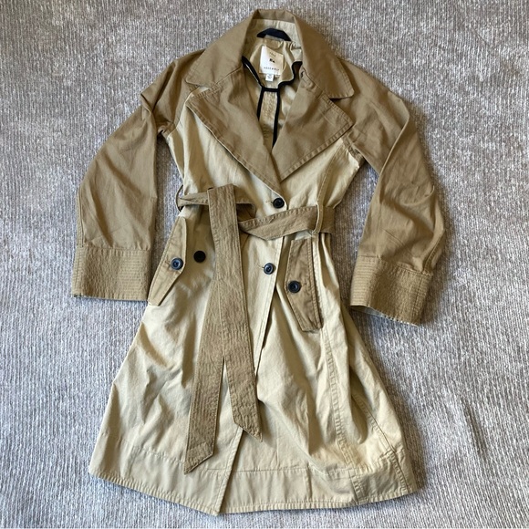 Free Assembly Jackets & Blazers - Free Assembly Trench Coat XS‎ Colorblock Neutral Spring Classic